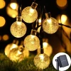 Solar Crystal Globe LED String Lights – Outdoor IP65 Fairy Lights for Garden & Party Decor