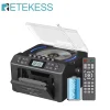 RETEKESS TR642 Retro Multifunctional CD Player Boombox with Bluetooth, AM/FM Radio, Cassette Recorder, USB, TF & AUX