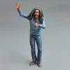 Bob Marley Collectible Figurine – Reggae Music Icon Desktop Ornament | Fan Gift